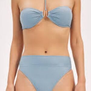 BRAND NEW ON-SHORE 2-PIECE SILKY MATERIALS WOMEN"S BIKINI SWIMSUITS